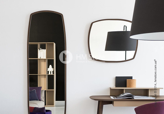 Зеркало Calligaris Match P, Veneer smoke Зеркало Calligaris Match P, Veneer smoke
