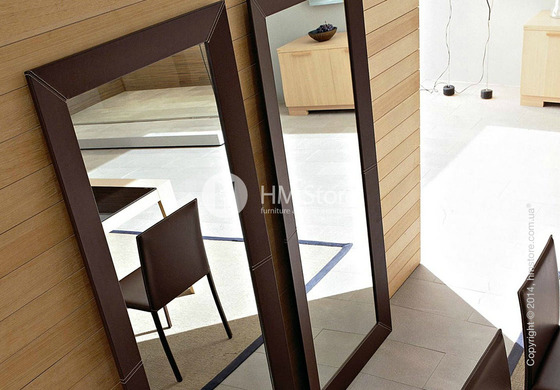 Зеркало Calligaris Double G, Veneer graphite