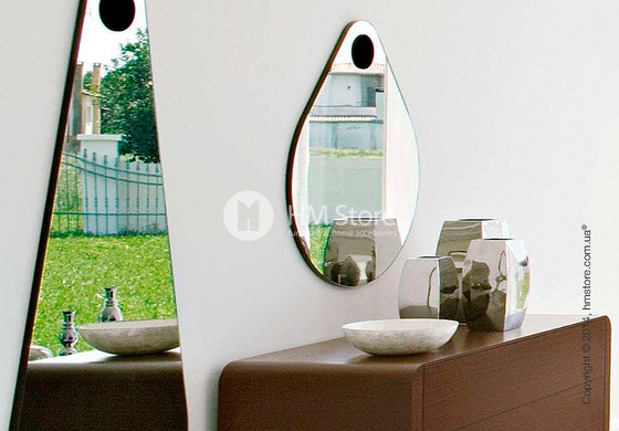 Зеркало Connubia Drop P, Lacquered glossy white