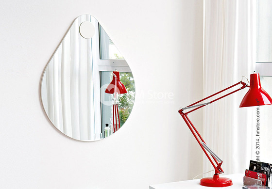 Зеркало Connubia Drop P, Lacquered glossy white