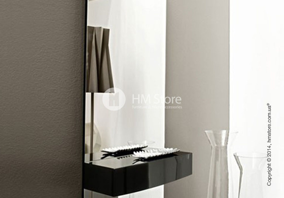 Зеркало Calligaris Morgan, Lacquered glossy black