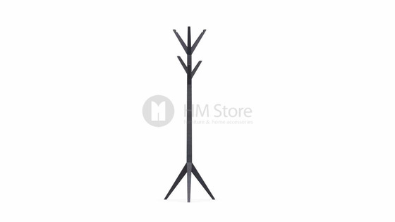 Вешалка Calligaris Memorabilia, Coat stand, Solid wood graphite beech stained