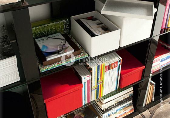 Набор ящиков Calligaris Clever, 2 предмета, PVC White