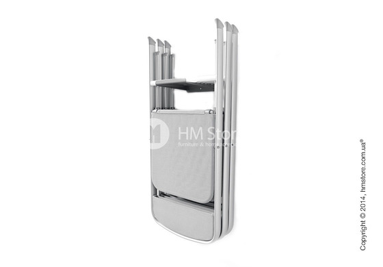 Держатель для складных стульев Connubia Flat, Metal satin steel