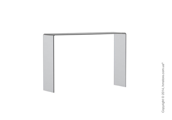 Стол Calligaris Enter, Frosted glass smoked grey