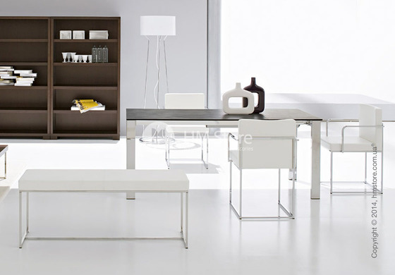 Скамья Сalligaris Even, Leather coffee Скамья Сalligaris Even, Leather coffee