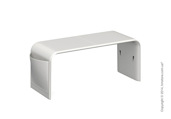 Скамья Сalligaris Shape, Thick leather white