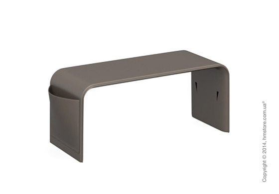 Скамья Сalligaris Shape, Thick leather taupe