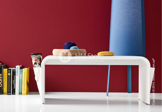 Скамья Сalligaris Shape, Thick leather black