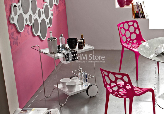 Сервировочный столик Сalligaris Tray Roller, Finish glossy optic white