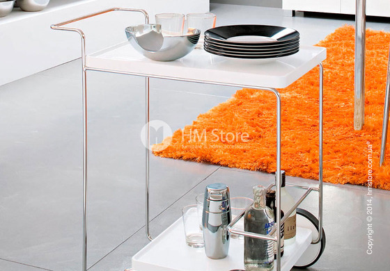 Сервировочный столик Сalligaris Tray Roller, Finish glossy optic white