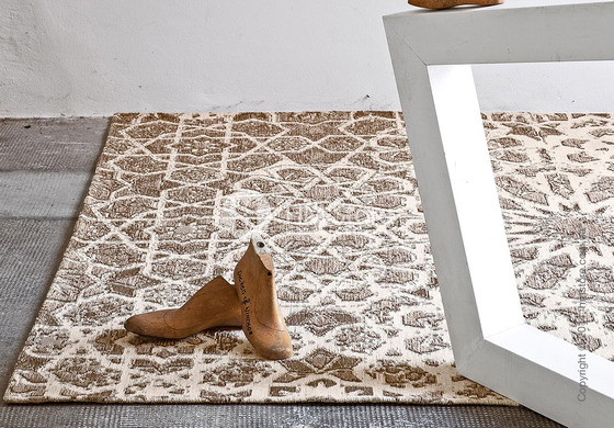 Ковер Calligaris Arabia S, Chenille and cotton, Ecru