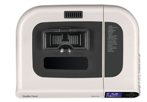 Хлебопечка Stadler Form Baker One, White