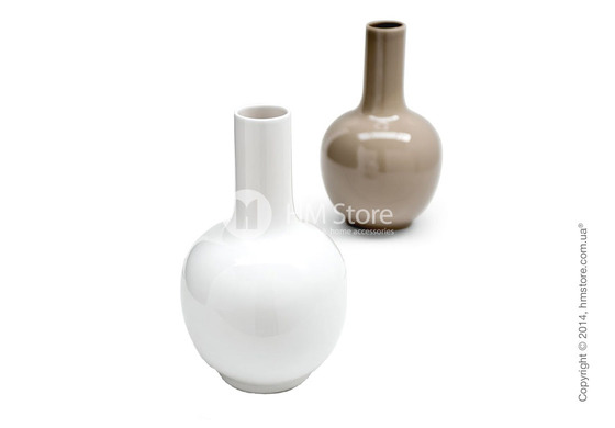 Ваза Calligaris Evan, Ceramic white