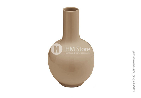 Ваза Calligaris Evan, Ceramic light taupe