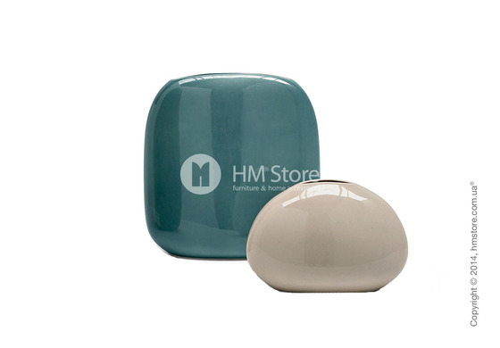 Ваза Calligaris Flavour M, Ceramic ocean green Ваза Calligaris Flavour M, Ceramic ocean green