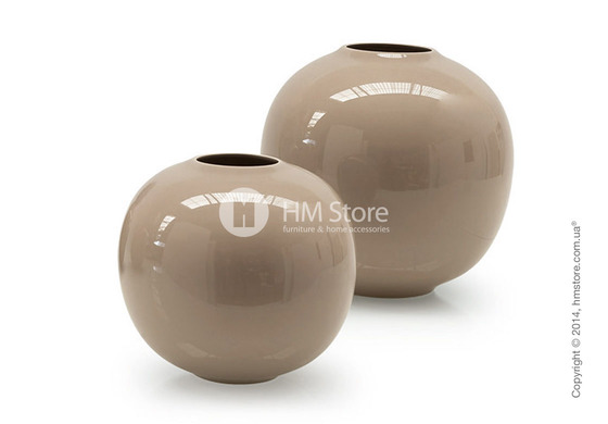 Ваза Calligaris Holly S, Ceramic light taupe