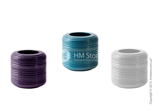 Ваза Calligaris Tristan S, Ceramic green