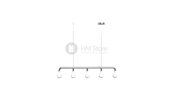 Подвесной светильник Calligaris Pom Pom, Suspension lamp, Metal chromed