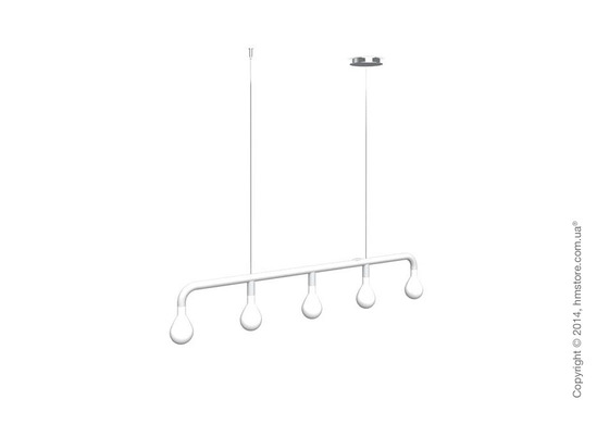 Подвесной светильник Calligaris Pom Pom, Suspension lamp, Metal matt white