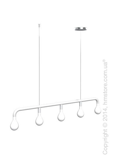 Подвесной светильник Calligaris Pom Pom, Suspension lamp, Metal matt white