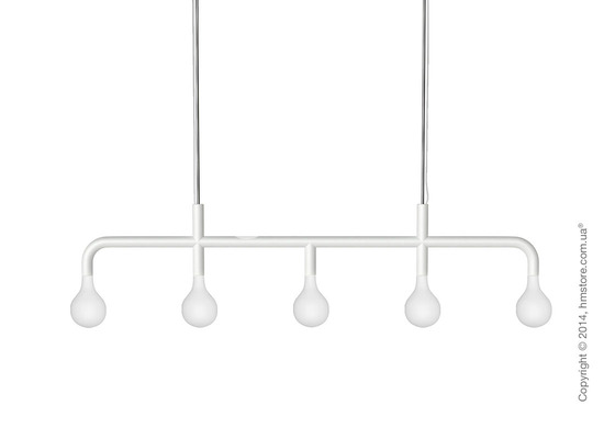 Подвесной светильник Calligaris Pom Pom, Suspension lamp, Metal matt red