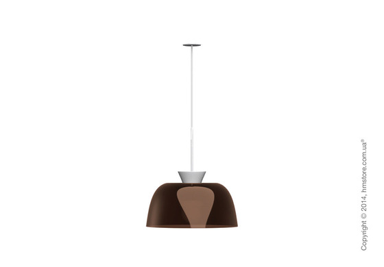 Подвесной светильник Calligaris Arpège, Suspension lamp, Glossy transparent smoked bronze Подвесной светильник Calligaris Arpège, Suspension lamp, Glossy transparent smoked bronze