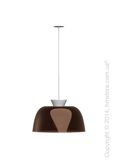 Подвесной светильник Calligaris Arpège, Suspension lamp, Glossy transparent smoked bronze