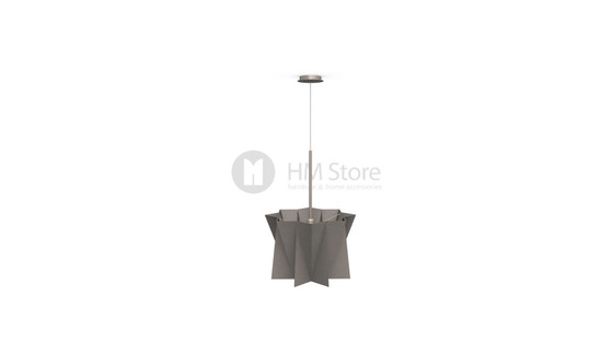 Подвесной светильник Calligaris Andromeda, Adjustable height suspension lamp, Fabric taupe