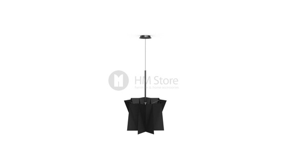 Подвесной светильник Calligaris Andromeda, Adjustable height suspension lamp, Fabric black