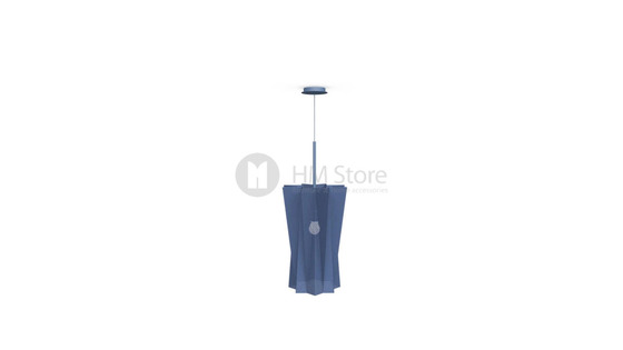 Подвесной светильник Calligaris Andromeda, Suspension lamp, Fabric blue Подвесной светильник Calligaris Andromeda, Suspension lamp, Fabric blue