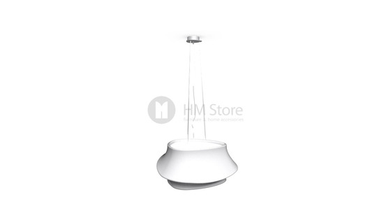 Подвесной светильник Calligaris Cugnus, Suspension lamp, Fabric white