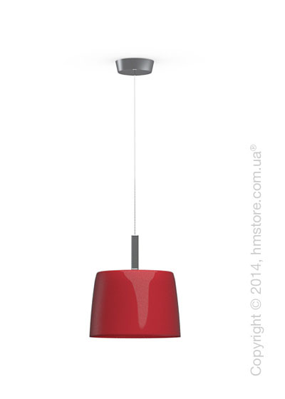 Подвесной светильник Calligaris Phoenix, Suspension lamp, Glass red and white