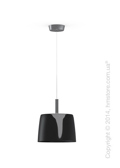Подвесной светильник Calligaris Phoenix, Suspension lamp, Glass black and white