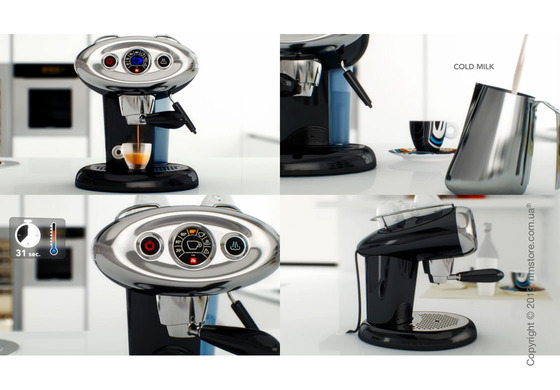 Кофемашина illy X7.1 Francis Francis Iperespresso, Black