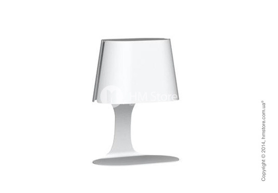 Настольный светильник Calligaris Baku, Metall matt optic white