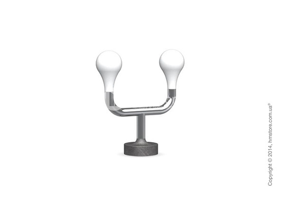 Настольный светильник Calligaris Pom Pom, Table lamp, Metal chromed
