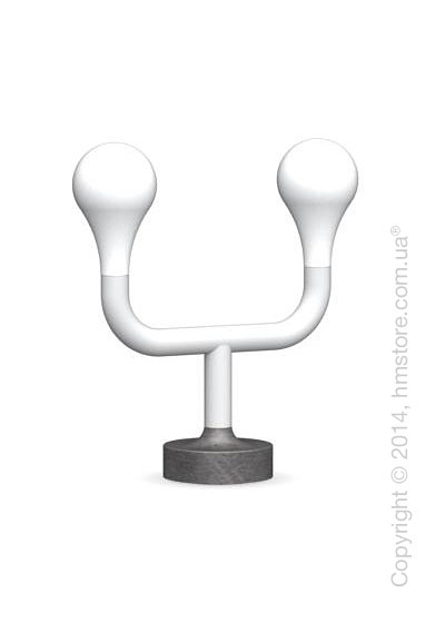 Настольный светильник Calligaris Pom Pom, Table lamp, Metal matt optic white