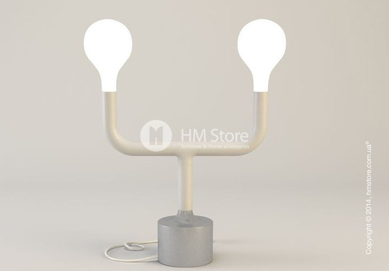 Настольный светильник Calligaris Pom Pom, Table lamp, Metal matt red