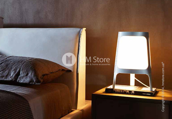 Настольный светильник Calligaris Allure, Table lamp, Fabric white