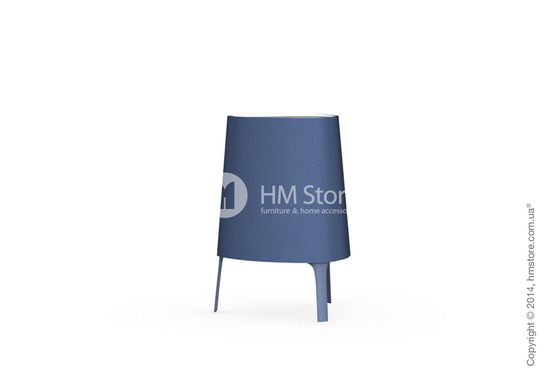Настольный светильник Calligaris Allure, Table lamp, Fabric blue