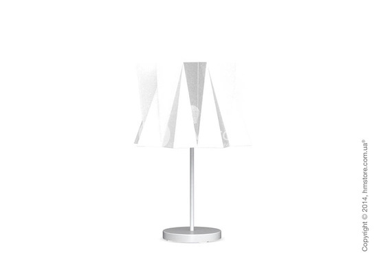 Настольный светильник Calligaris Andromeda, Table lamp, Fabric white