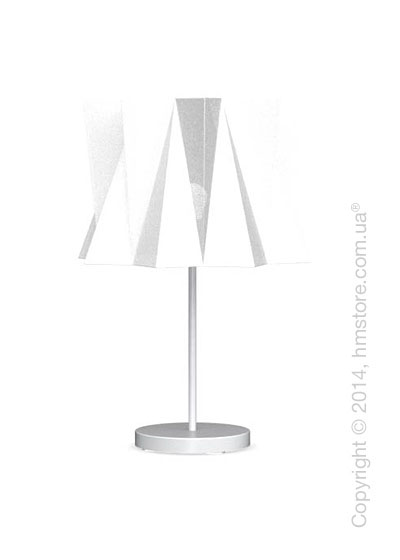 Настольный светильник Calligaris Andromeda, Table lamp, Fabric white