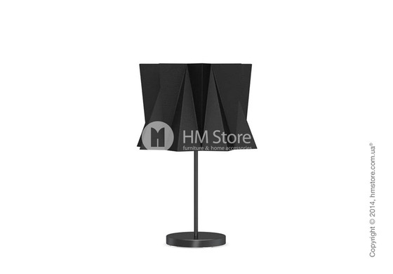 Настольный светильник Calligaris Andromeda, Table lamp, Fabric black