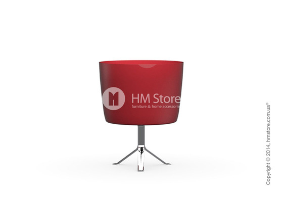 Настольный светильник Calligaris Phoenix, Table lamp, Glass red and white