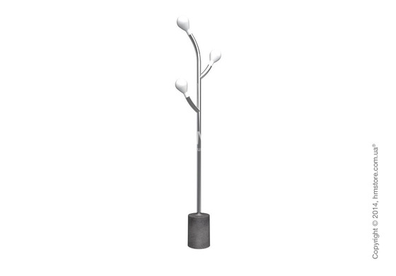 Напольный светильник Calligaris Pom Pom, Floor lamp, Metal chromed