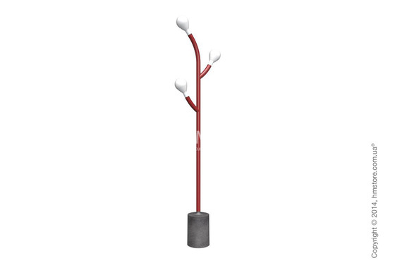 Напольный светильник Calligaris Pom Pom, Floor lamp, Metal red Напольный светильник Calligaris Pom Pom, Floor lamp, Metal red