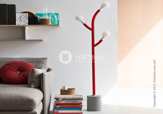 Напольный светильник Calligaris Pom Pom, Floor lamp, Metal red Напольный светильник Calligaris Pom Pom, Floor lamp, Metal red
