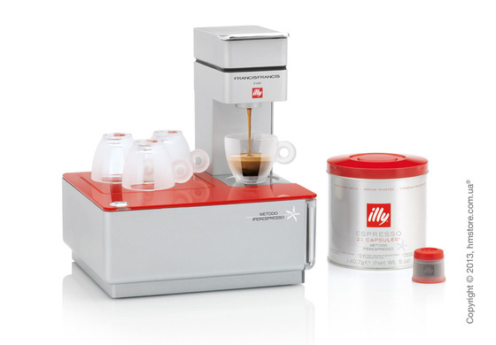 Кофемашина illy Y1.1 Francis Francis Touch Iperespresso, Red