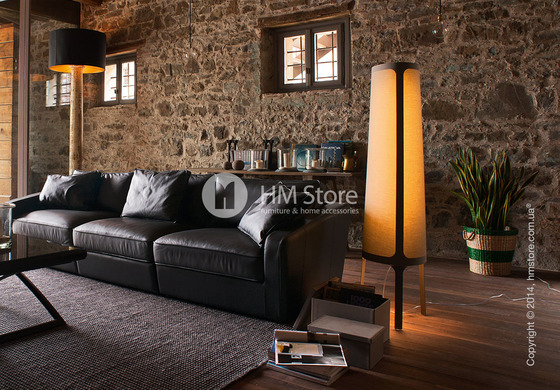 Напольный светильник Calligaris Allure, Floor lamp, Fabric light taupe